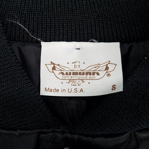 3M Jacket Small Satin Black Gold Logo Little Rock 50th Anniversary Vintage 1997 - Picture 4 of 9